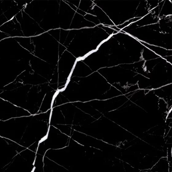 Marmura Nero Marquina Polisata 60 x 30 x 2 cm